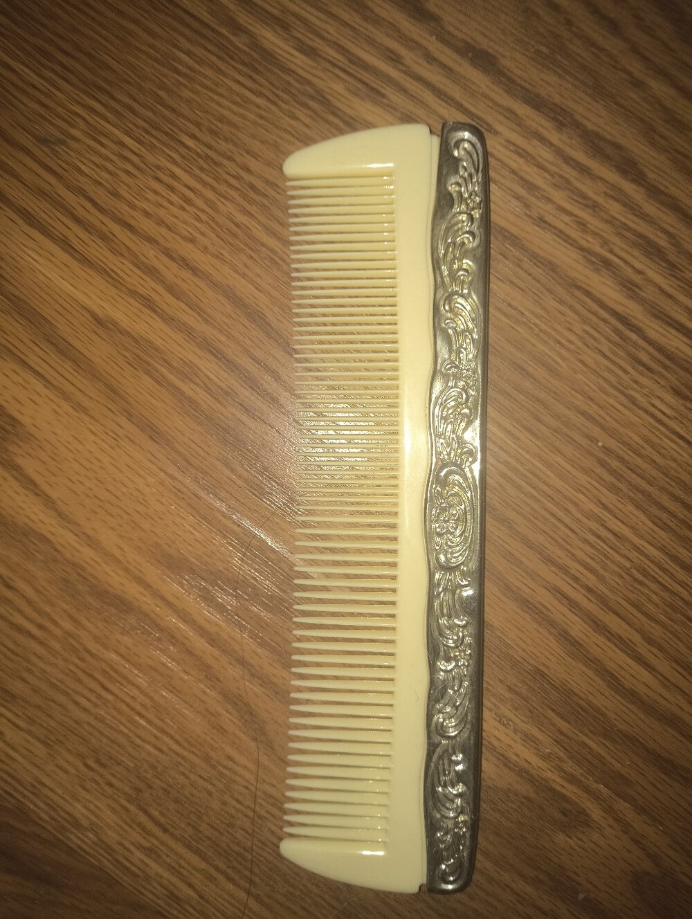 Vintage Silver Comb